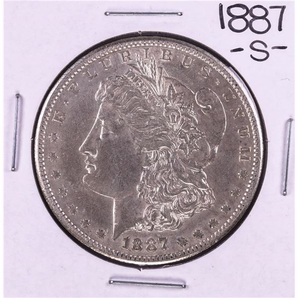 1887-S $1 Morgan Silver Dollar Coin