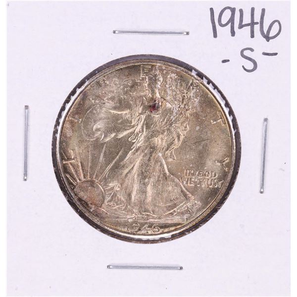 1946-S Walking Liberty Half Dollar Coin