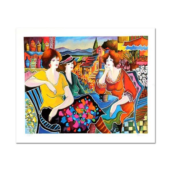 Patricia Govezensky "Girl Talk" Limited Edition Serigraph