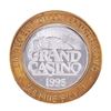 Image 1 : .999 Fine Silver Grand Casino $10 Limited Edition Gaming Token