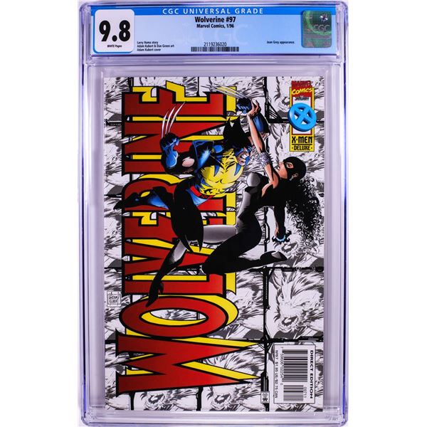 Marvel Comics Wolverine #97 Comic Book 1/96 CGC 9.8