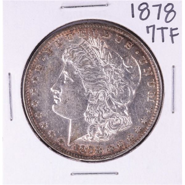 1878 7TF $1 Morgan Silver Dollar Coin
