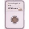 Image 1 : 1840-O No Drapery Seated Liberty Dime Coin NGC XF45
