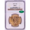 Image 1 : 1904-S $20 Liberty Head Double Eagle Gold Coin NGC MS62 CAC