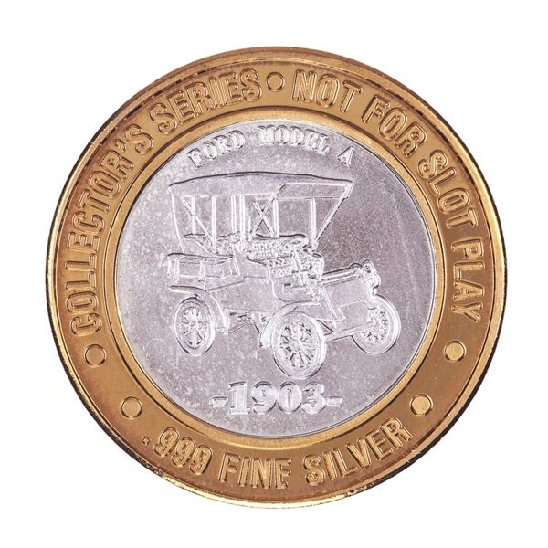 .999 Silver Claridge Hotel Atlantic City $10 Casino Limited Edition Gaming Token