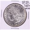 Image 1 : 1878 7/8 TF Weak $1 Morgan Silver Dollar Coin