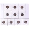 Image 2 : Lot of (10) Miscellaneous Date Barber Dime Coins