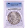 Image 1 : 1884 $1 Morgan Silver Dollar Coin PCGS MS65