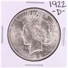 Image 1 : 1922-D $1 Peace Silver Dollar Coin