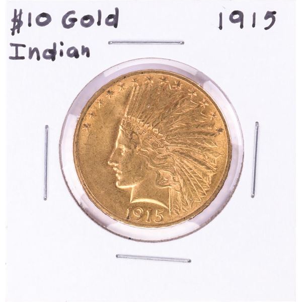 1915 $10 Indian Head Eagle Gold Coin