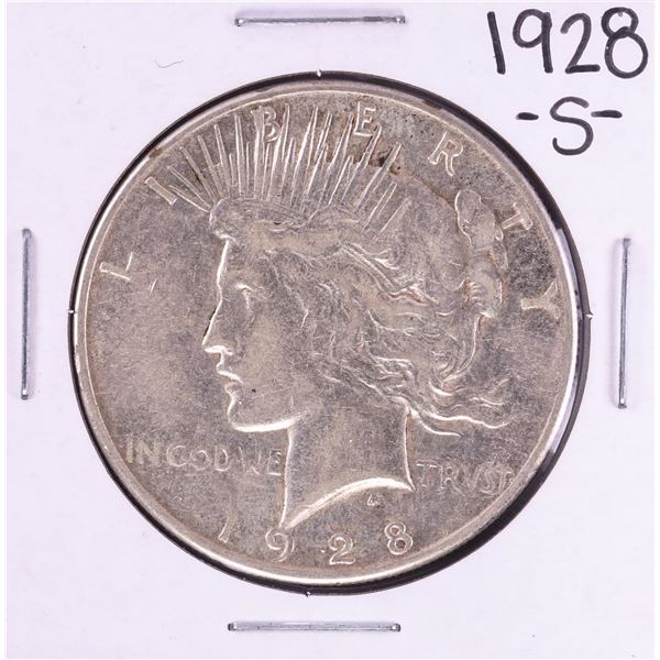 1928-S $1 Peace Silver Dollar Coin