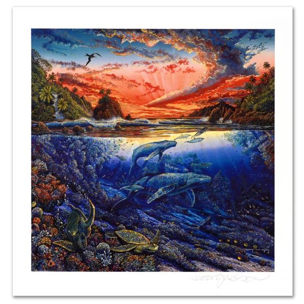 Robert Lyn Nelson "Hana's Secret Magic" Limited Edition Mixed Media