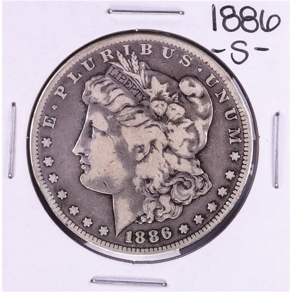 1886-S $1 Morgan Silver Dollar Coin