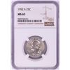Image 1 : 1952-S Washington Quarter Coin NGC MS65