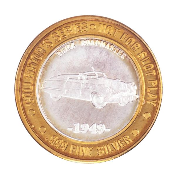 .999 Silver Claridge Hotel Atlantic City $10 Casino Limited Edition Gaming Token