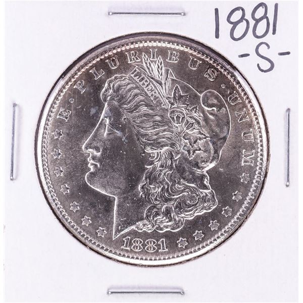 1881-S $1 Morgan Silver Dollar Coin