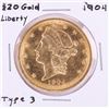 Image 1 : 1904 $20 Liberty Head Double Eagle Gold Coin