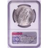 Image 2 : 1925 $1 Peace Silver Dollar Coin NGC MS64+