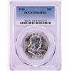 Image 1 : 1956 Franklin Half Dollar Coin PCGS MS64FBL