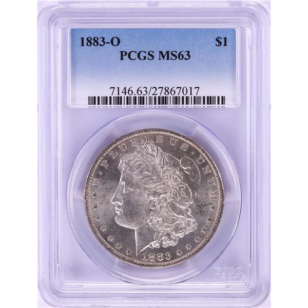 1883-O $1 Morgan Silver Dollar Coin PCGS MS63