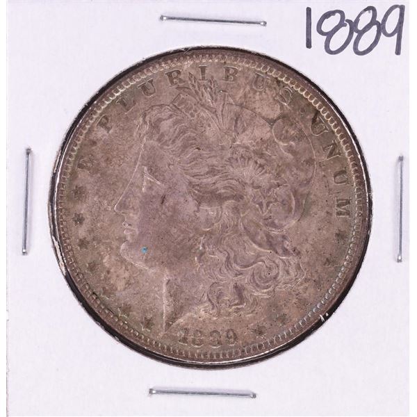 1889 $1 Morgan Silver Dollar Coin Nice Toning