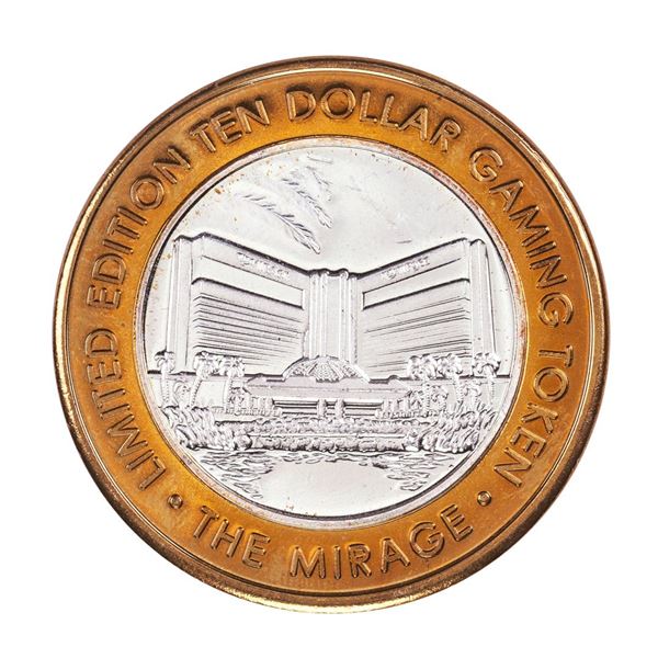 .999 Silver The Mirage Las Vegas, Nevada $10 Casino Limited Edition Gaming Token