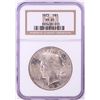 Image 1 : 1923 $1 Peace Silver Dollar Coin NGC MS65