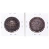 Image 2 : Lot of (2) 1893 Columbian Exposition Commemorative Half Dollar Coins