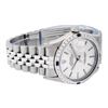 Image 9 : Rolex Men's Stainless Steel Diamond & Sapphire Datejust Oyster Perpetual Wristwatch