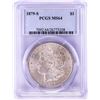 Image 1 : 1879-S $1 Morgan Silver Dollar Coin PCGS MS64