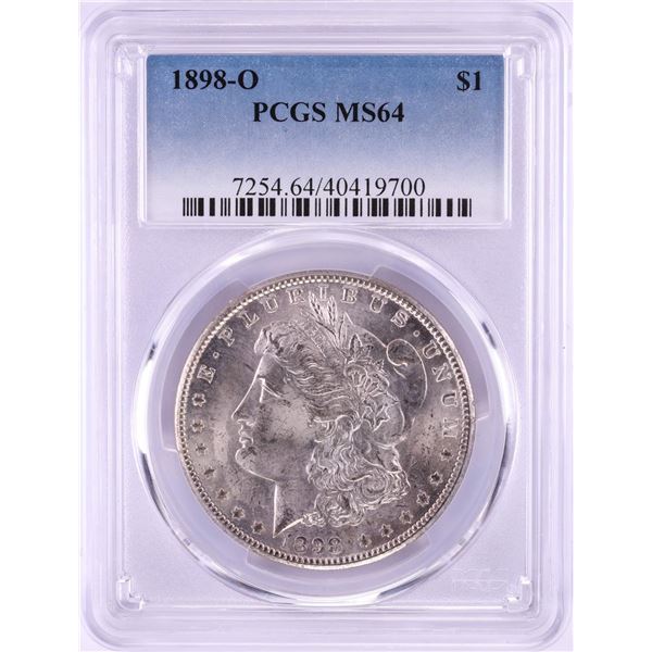 1898-O $1 Morgan Silver Dollar Coin PCGS MS64