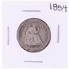 Image 1 : 1854 Arrows Seated Liberty Quarter Coin