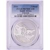 Image 1 : 2016 Proof South Africa 2 Rand Cheetah Silver Coin PCGS PR70DCAM