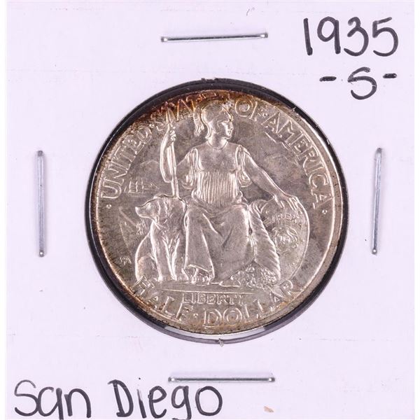 1935-S San Diego Commemorative Half Dollar Coin