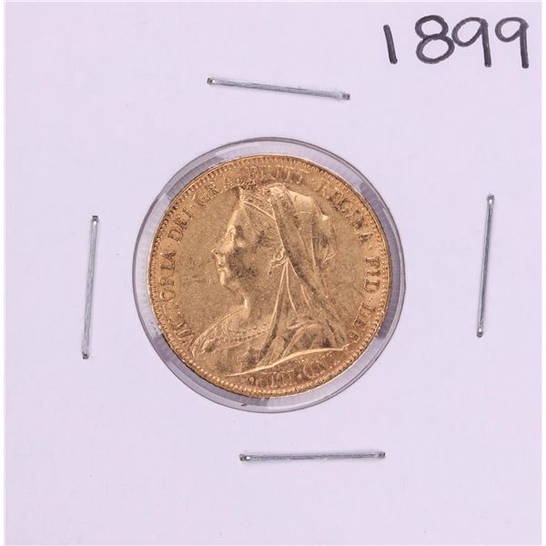 1899 Great Britain Sovereign Gold Coin