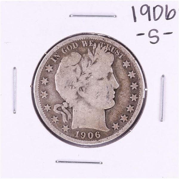1906-S Barber Half Dollar Coin