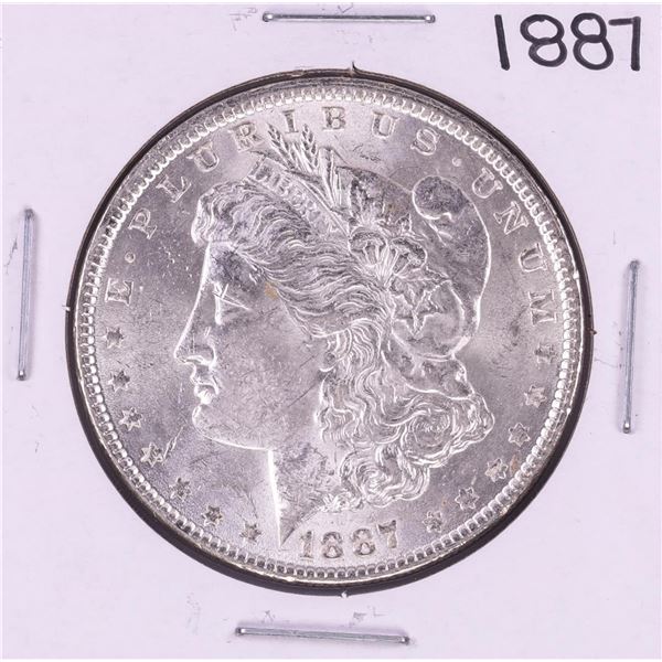 1887 $1 Morgan Silver Dollar Coin