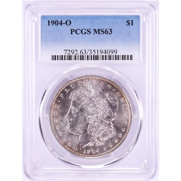 1904-O $1 Morgan Silver Dollar Coin PCGS MS63
