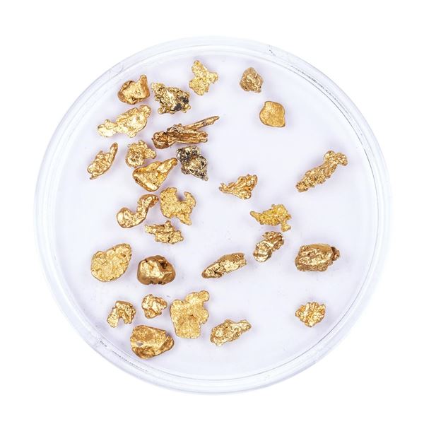 Lot of Gold Nuggets 3.18 Grams Total Weight