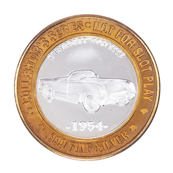 .999 Silver Claridge Hotel Atlantic City $10 Casino Limited Edition Gaming Token