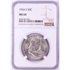 Image 1 : 1954-S Franklin Half Dollar Coin NGC MS64