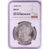 Image 1 : 1878-S $1 Morgan Silver Dollar Coin NGC MS64