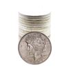 Image 1 : Roll of (20) Brilliant Uncirculated 1923 $1 Peace Silver Dollar Coins
