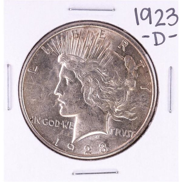 1923-D $1 Peace Silver Dollar Coin