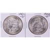 Image 1 : Lot of 1901-O & 1902-O $1 Morgan Silver Dollar Coins