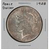 Image 1 : 1928 $1 Peace Silver Dollar Coin