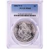 Image 1 : 1880/79-S $1 Morgan Silver Dollar Coin PCGS MS65