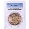 Image 1 : 1881-S $1 Morgan Silver Dollar Coin PCGS MS63 Nice Toning