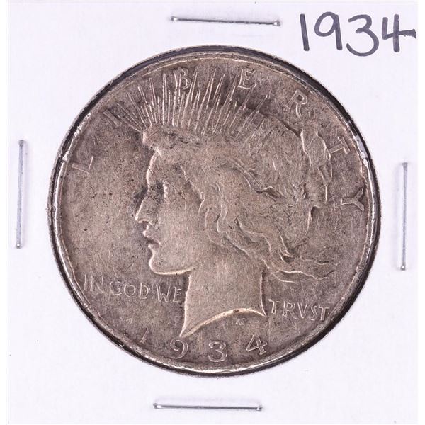 1934 $1 Peace Silver Dollar Coin