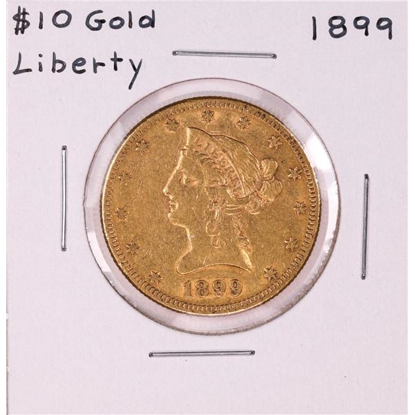 1899 $10 Liberty Head Eagle Gold Coin